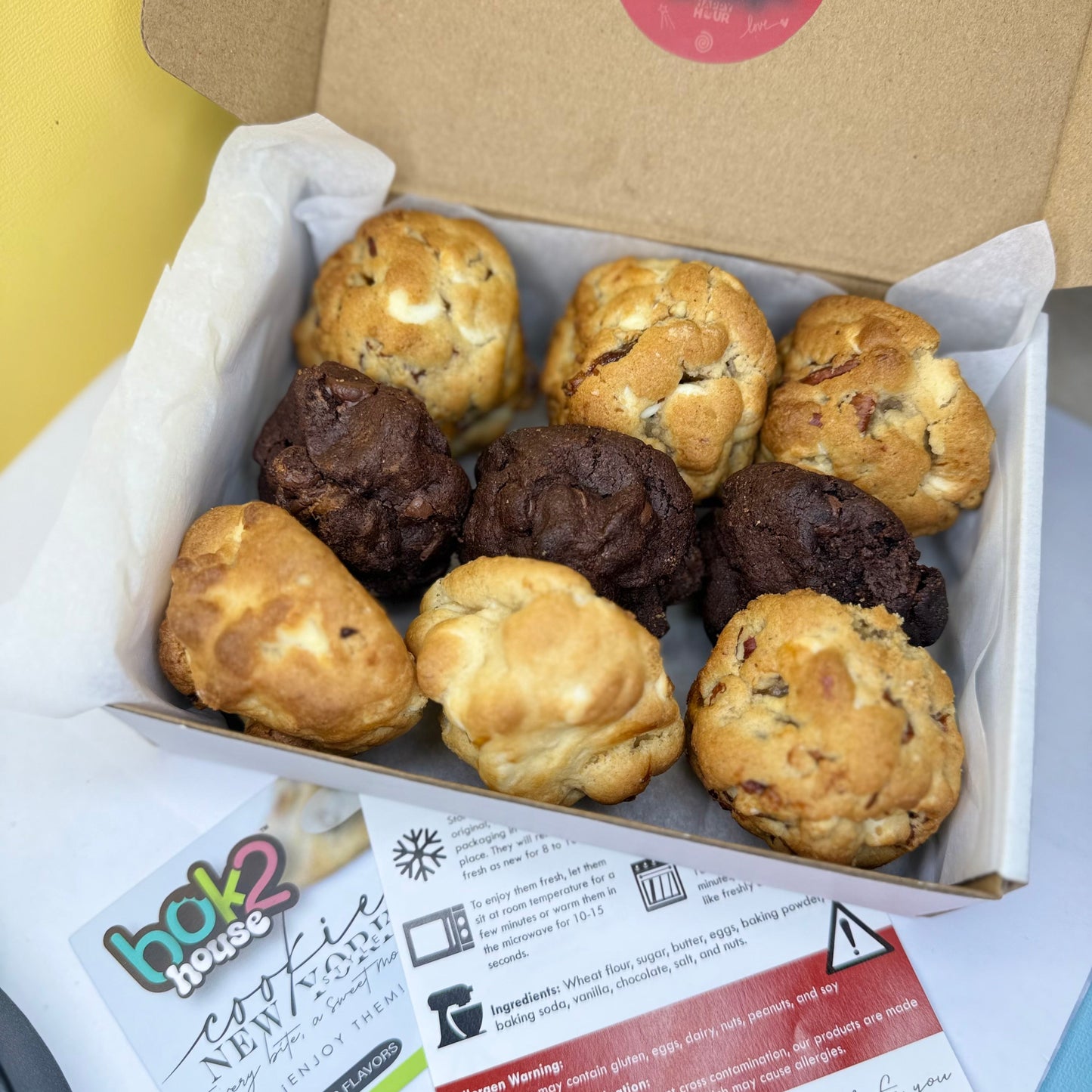 Mini NY-Style Cookies Box